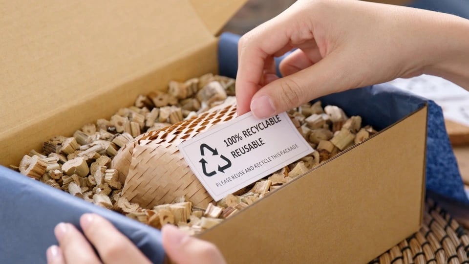 Biomimicry - paper honeycomb packaging